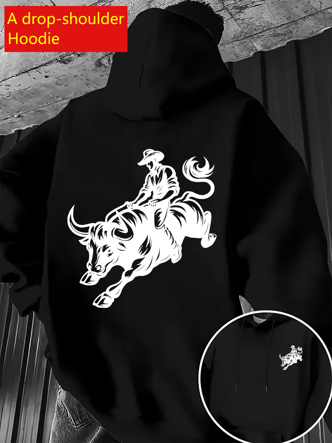 Streetwear Brand Drops - Sokak Giyim Markası Düşük Omuzlu Erkek