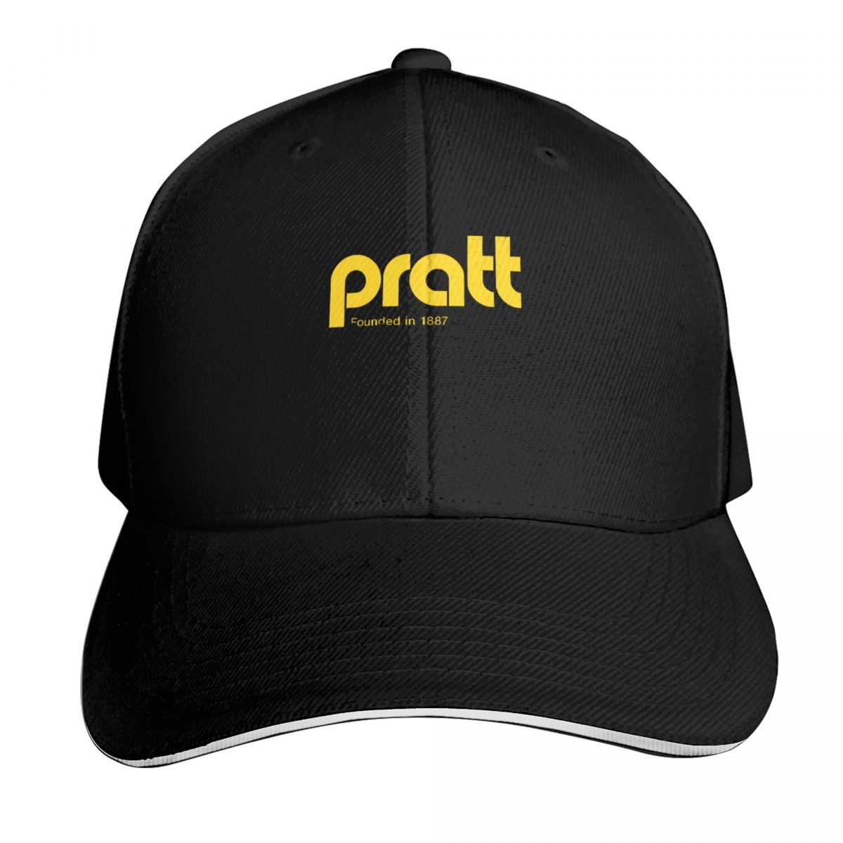 Streetwear Brand Hats - Pratt retro altın beyzbol şapkası şapka