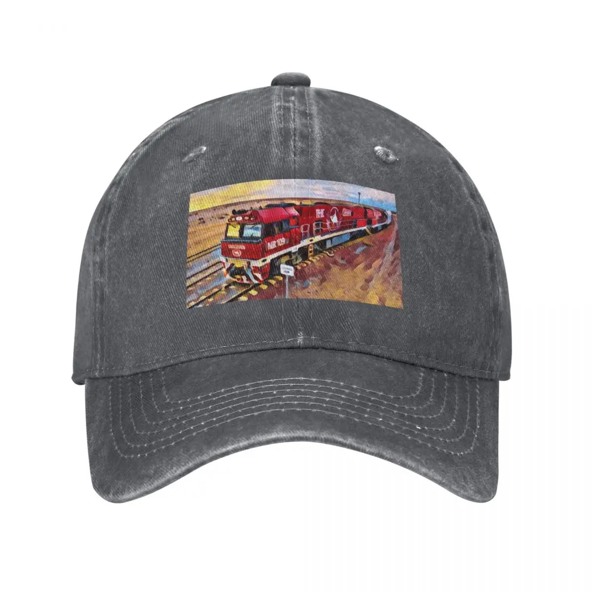 Streetwear Brand Hats - The Ghan Train Avustralya Beyzbol Şapkası