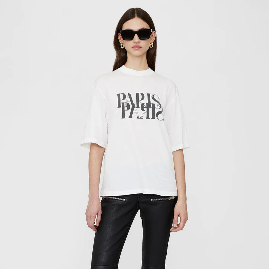 Streetwear Brand Paris - Paris Minimalist Sanat Lüks Marka T-Shirt